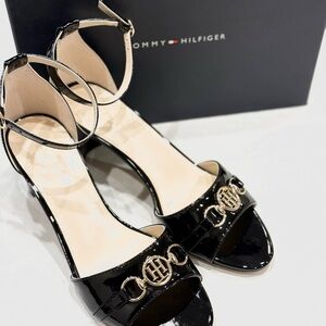 Tommy Hilfiger Black Sandals